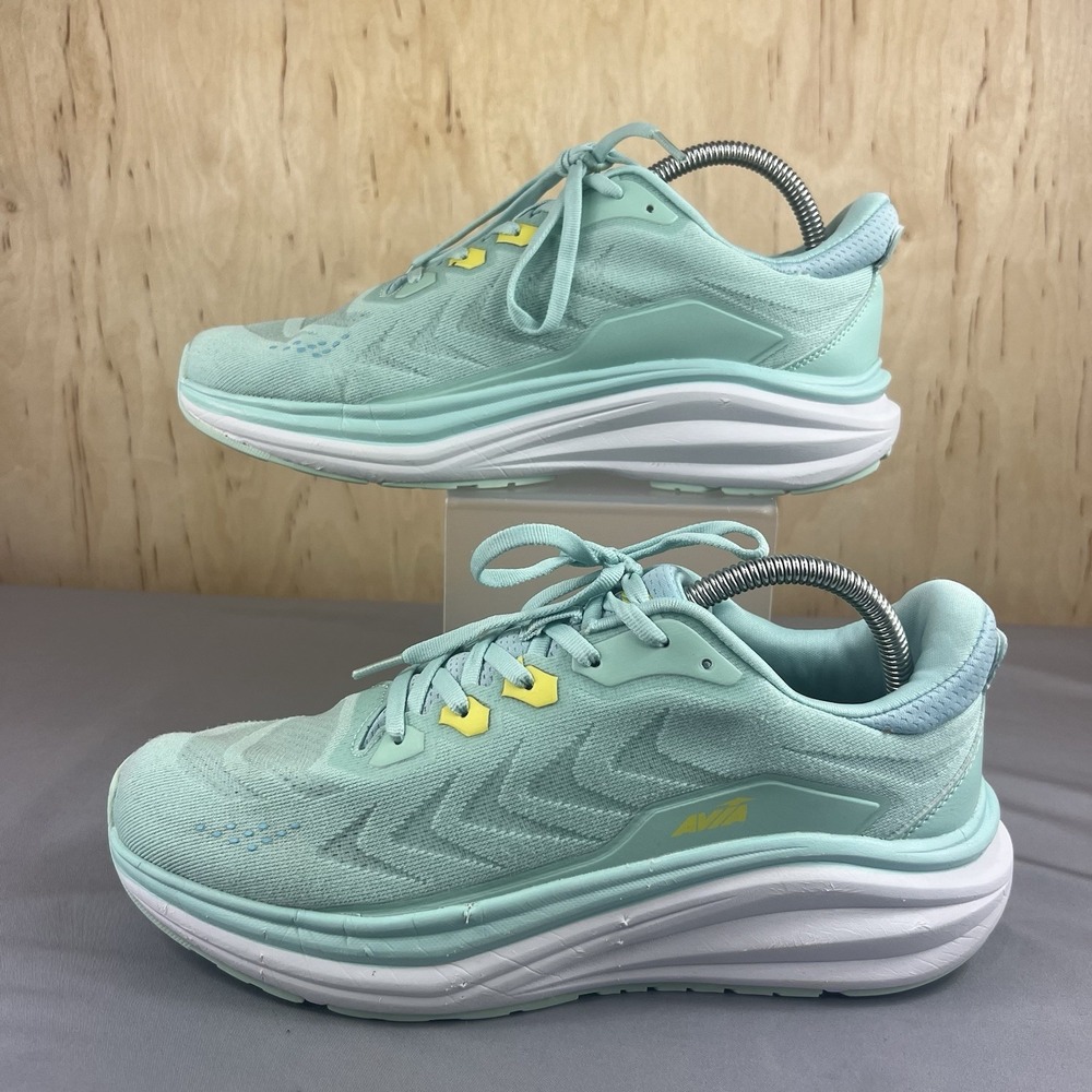 Avia Avi Motion Women's Size 9 Aqua Lime Green Sneakers Ortholite WXTJS24
